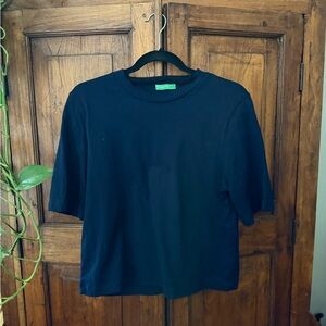 United Colors Of Benetton Dark Blue Short Sleeve Tee